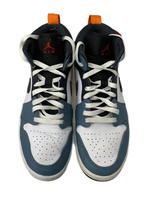 ナイキ NIKE FACETASM × Nike Air Jordan 1 Mid "White/Navy" CU2802-100 メンズ靴 スニーカー ロゴ マルチカラー 28cm 201-shoes725