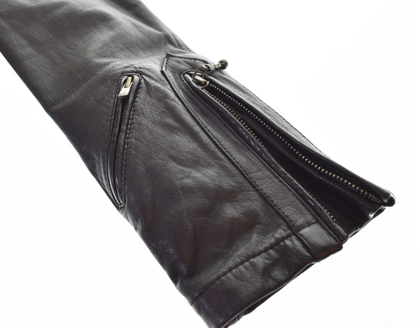 タケオキクチ TAKEO KIKUCHI シングルライダース ジャケット レザージャケット ブルゾン JF070-45040JH 3 ジャケット ブラック 103MT-3230