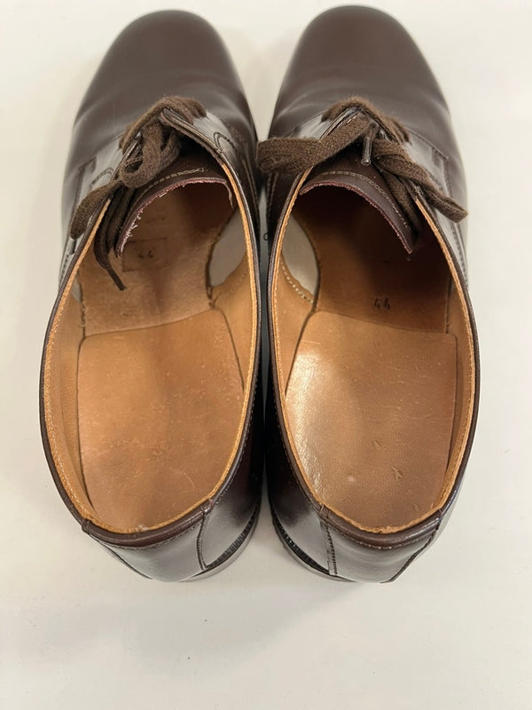 ミリタリー Military ベルギー軍 サービスシューズ 茶 1994 ABL メンズ靴 ビジネスシューズ ブラウン サイズ44 101sh-2387