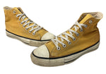 コンバース CONVERSE 90s ALL STAR HI オール スター ハイ キャンバス ヴィンテージ USA製 丸ロゴ シューズ マスタード 黄 メンズ靴 スニーカー イエロー US7 104S-891