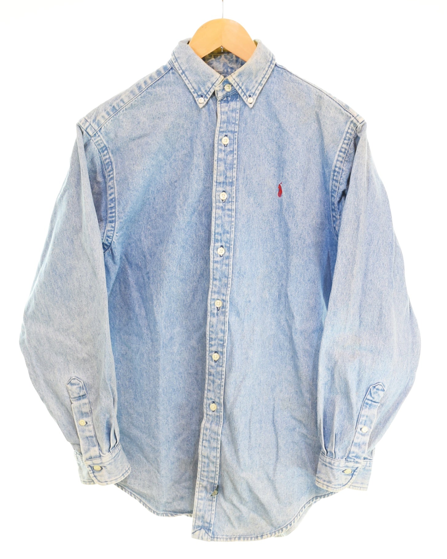 ラルフローレン RalphLauren -90s POLO COUNTRY L/S Denim Shirt BD 