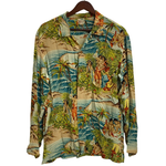 【曜日割引対象外】 サンサーフ SUN SURF スペシャルエディション 長袖アロハシャツ “FESTIVAL” 箱付き M20542 長袖シャツ マルチカラー Mサイズ 201MT-4375 VB