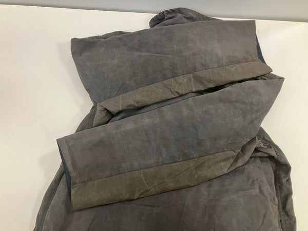 バブアー BARBOUR 90's 90年代 3ワラント BORDER ボーダー ワックス コットン オイルドジャケット コート VINTAGE ヴィンテージ 34inchi ジャケット ネイビー 101MT-5259