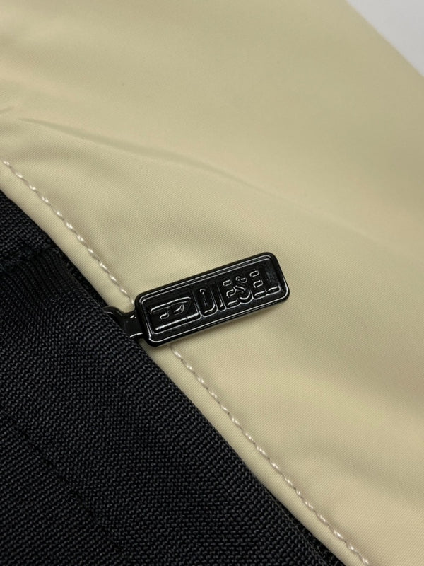 ディーゼル DIESEL S-BLOCKER トラック ジャケット ジップアップ 切り替え ジャージ 黒 A03722 ジャージ ロゴ ブラック Mサイズ 104MT-2115