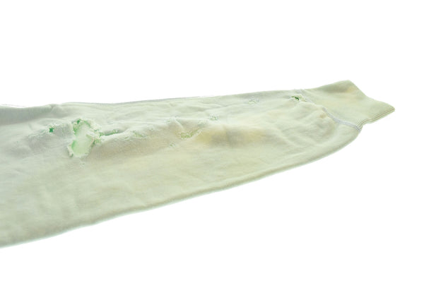 セントマイケル  SAINT MICHAEL 23AW JESUS CREW N SWEAT SHIRT ダメージ加工 ヴィンテージ加工 SM-A23-0000-024 スウェット ブルー LLサイズ 103MT-3009