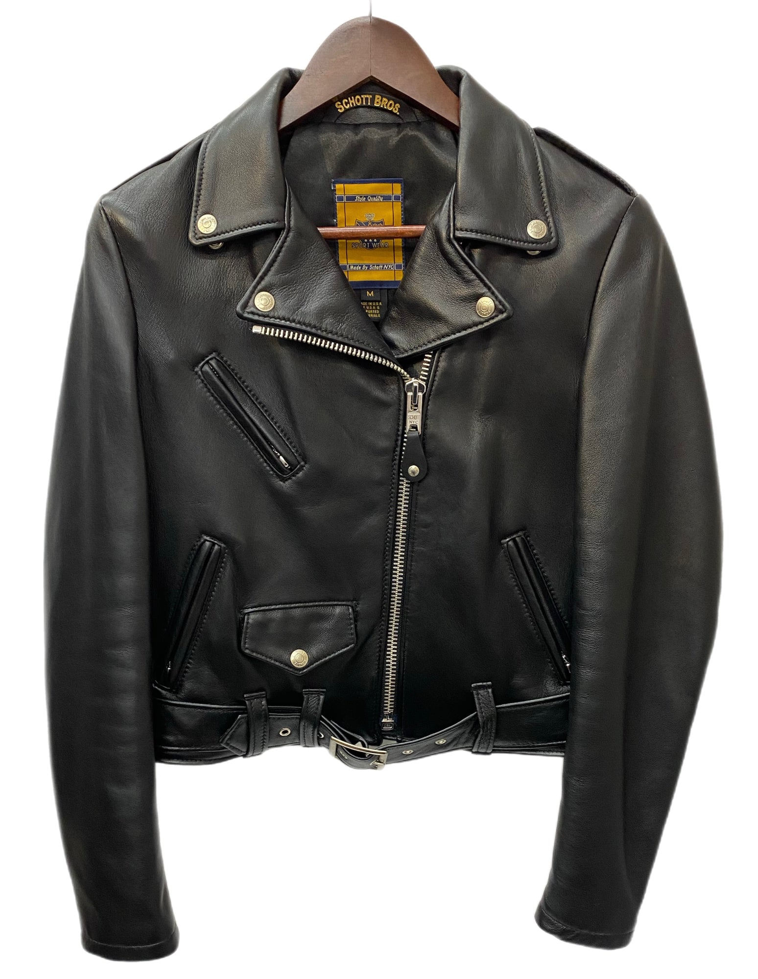 ショットダブルライダースジャケット Mサイズ 楽天市場】schott 118 ダブル ライダースの通販