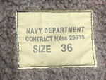 バズリクソンズ BUZZ RICKSON'S N-1 デッキジャケット NAVY DEPARTMENT Military ミリタリー U.S.NAVY バックプリント M品番  M13805 ジャケット プリント ブラック 104MT-2182