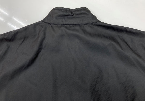 ステューシー STUSSY OLD オールド 紺タグ ジップアップ ナイロン ジャケット 黒 - ジャケット 無地 ブラック 104MT-2083