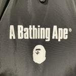 アベイシングエイプ A BATHING APE 中綿 ジャケット ブラック XLサイズ 201MT-4827
