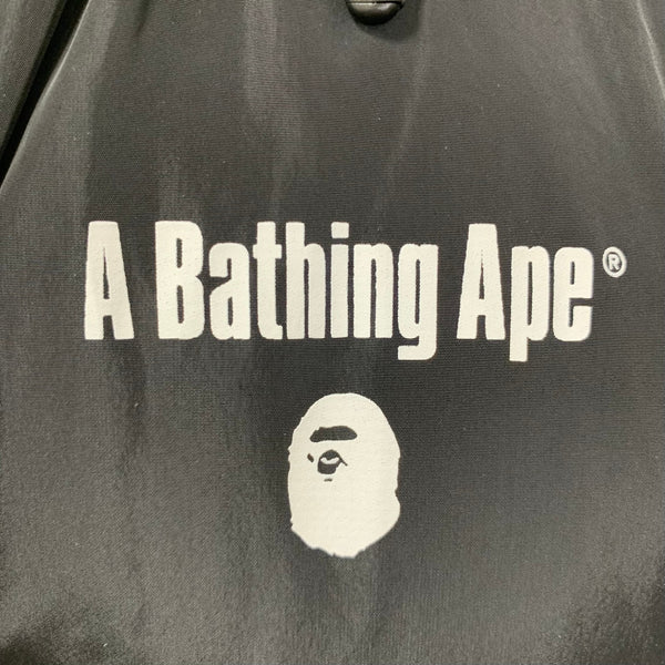 アベイシングエイプ A BATHING APE 中綿 ジャケット ブラック XLサイズ 201MT-4827