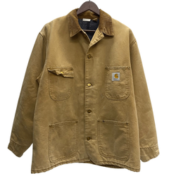 【曜日割引対象外】 カーハート Carhartt 90's 00's ミシガンチョアコート カバーオール ジャケット ベージュ 201MT-4494 VB