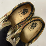 【曜日割引対象外】 ヴァンズ VANS 90's オールドスクール カモフラ 迷彩 USA製 メンズ靴 スニーカー カーキ 26cmサイズ 201-shoes1436 VB