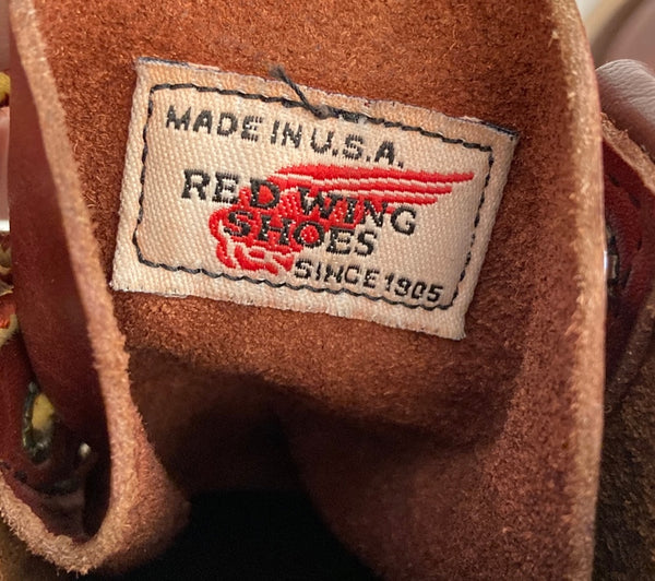 レッドウィング RED WING アイリッシュセッター モックトゥ 羽タグ 赤茶 8131 メンズ靴 ブーツ ワーク ブラウン サイズ ８D 101sh-1928