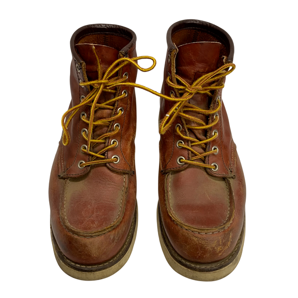 【曜日割引対象外】 レッドウィング RED WING 6 INCH BOOT IRISH SETTER USA製 8131 メンズ靴 ブーツ ワーク ブラウン 27cmサイズ 201-shoes1473 VB