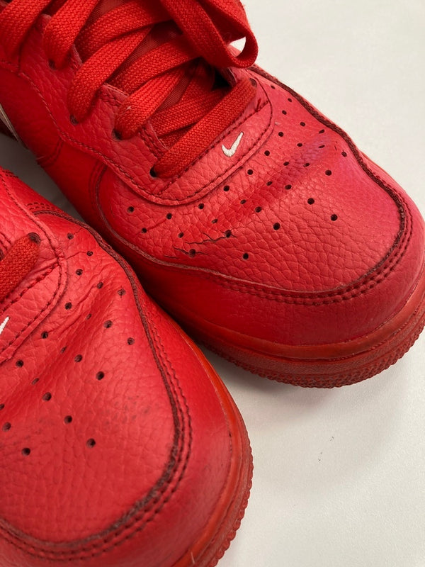 ナイキ NIKE Air Force 1 Mid Utility University Red ナイキ エアフォース1 ミッド ユーティリティ ユニバーシティ レッド 804609-605 メンズ靴 スニーカー レッド 28cm 101sh-1882