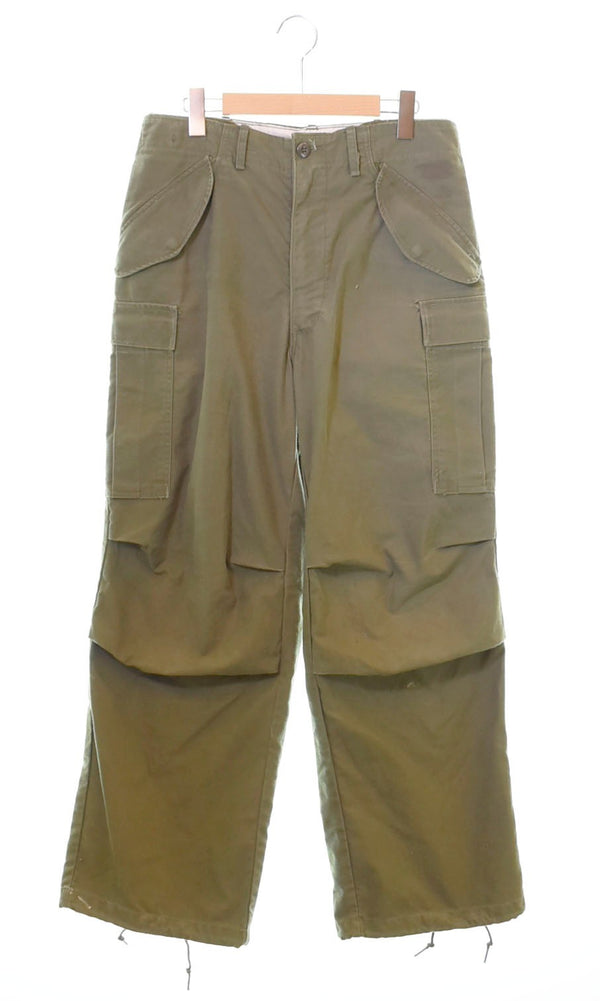 ミリタリー military US.ARMY M-65 Field Trousers R-S 68年会計 カーゴパンツ カーキ Regular-Small 103MB-125