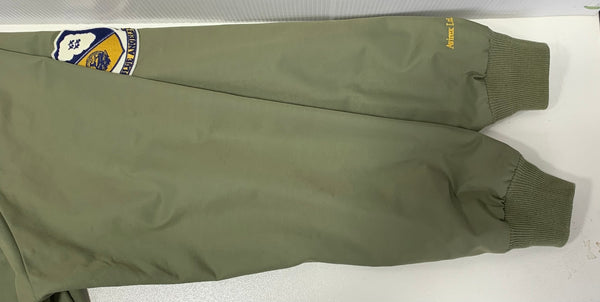 アヴィレックス AVIREX ユーティリティ ジャケット ブルーエンジェルス USN UTILITY JACKET BLUE ANGELS 783-4152006 ジャケット グリーン Lサイズ 201MT-4693