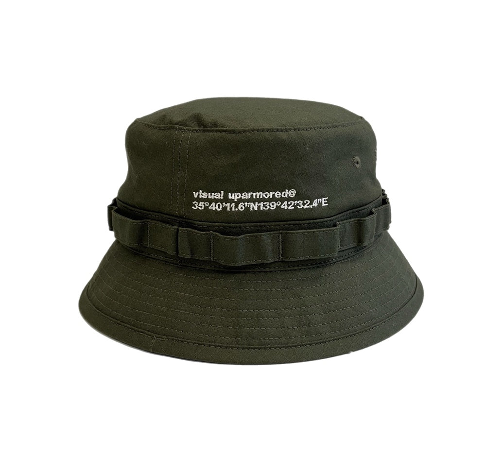 帽子 WTAPS JUNGLE HAT GREEN KHAKI ダブルタップス WTAPS 22SS JUNGLE HAT COTTON RIPSTOP