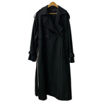 アトウ ato WOOL TRENCH COAT AM22C-C06 コート ブラック 48サイズ 201MT-3612