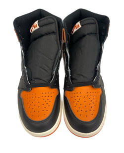 ジョーダン JORDAN NIKE AIR JORDAN 1 RETRO HIGH OG ナイキ エアジョーダン 1 レトロ ハイ オリジナル SHATTERED BACKBOARD 2025 シャッタード バックボード DZ5485-008 メンズ靴 スニーカー オレンジ 28.5cm 101sh-2233