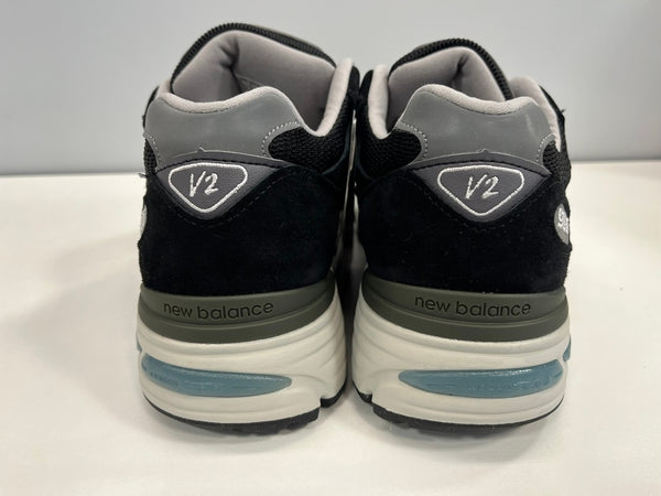 ニューバランス new balance Made in UK 991v2 黒 U991BK2 メンズ靴 スニーカー ブラック UK 8 1/2 101sh-2141