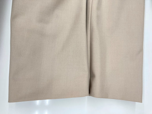 アニュアンス  anuans 完売品 23年モデル レイヤード カラー スリットスリーブジャケット フレアスリーブ ウエストマーク 内袖切替 フォーマル オフィスカジュアル エレガント BEIGE 1523101003-0 ジャケット ベージュ フリーサイズ 104LT-186