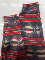 ケンゾー KENZO WOOL JACKET ウール ジャケット 北斎タグ ネイティブ柄 ジップアップ アウター KHJ-229 ジャケット 総柄 マルチカラー Fサイズ 104MT-2321