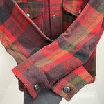 【曜日割引対象外】 ペンドルトン PENDLETON 60's バッファローチェック ウールジャケット ジャケット レッド Mサイズ 201MT-4418 VB