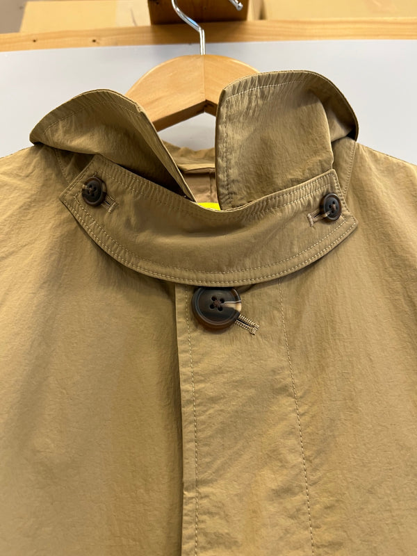 ダブルシージェイ WCJ ステンカラーコート ナイロンコート 無地 WCJ-JF-066 コート ベージュ フリーサイズ 101LT-248