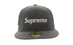 シュプリーム SUPREME New Era 20ss SIM METALIC BOX LOGO CAP キャップ 黒 帽子 メンズ帽子 キャップ ブラック 103H-29