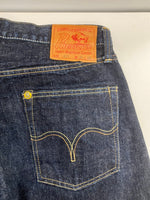 フェローズ PHERROW'S Standard Collection. 13.75oz Original Denim Lot: 421SW レギュラーストレート ポケットネル生地 セルビッチ 黄ミミ デニム ブルー W31L36 101MB-650