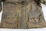 バブアー BARBOUR 90's 90年代 3ワラント GAMEFAIR ゲームフェア ワックス コットン オイルドジャケット ハーフコート VINTAGE ヴィンテージ A123 ジャケット カーキ 101MT-5233