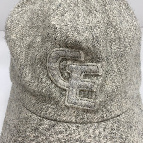 【中古】グッドイナフ Goodenough 90s GEロゴ ウール キャップ 帽子 メンズ帽子 キャップ グレー 201goods-725