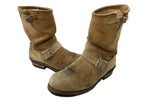 レッドウィング RED WING ENGINEER BOOTS suede エンジニア ブーツ スエード ANSI Z41 PT83 茶 8268 メンズ靴 ブーツ エンジニア ベージュ サイズ 7D 104S-1057