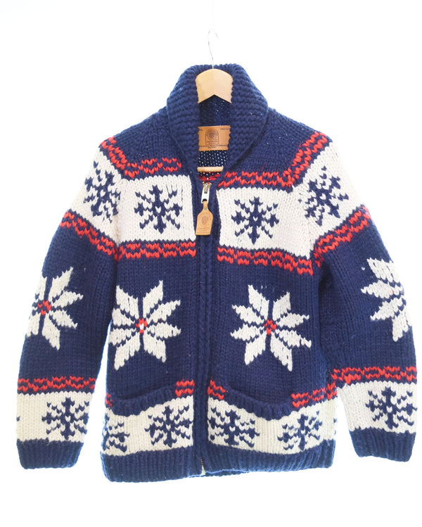 カナディアンセーター CANADIANSWEATER ウール カウチン 雪の結晶 ニット セーター CA07322 ジャケット マルチカラー 103MT-3492