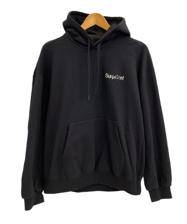 ダブレット doublet surprise! HORROR EMBROIDERY HOODIEホラーエンブロイダリーフーディ パーカー パーカ ブラック Sサイズ 101MT-3771