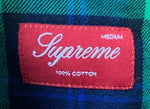 シュプリーム SUPREME Bright Plaid Flannel Shirt 長袖シャツ グリーン Mサイズ 201MT-2685