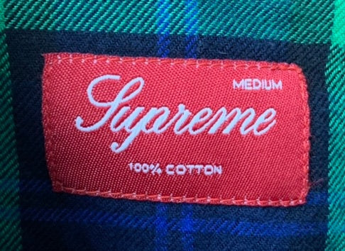 シュプリーム SUPREME Bright Plaid Flannel Shirt 長袖シャツ グリーン Mサイズ 201MT-2685