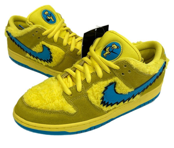 ナイキ NIKE SB Dunk Low Yellow Bear Grateful Dead グレイトフルデッドベアーズ ナイキ SB ダンク ロー イエローベア CJ5378-700 メンズ靴 スニーカー イエロー 28cm 101sh-1891