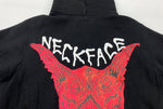 ワコマリア WACKO MARIA ×NECK FACE ネックフェイス GUILTY PARTIES スウェット フーディ パーカー 黒 パーカ プリント ブラック Sサイズ 104MT-2229