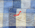 ブルートリック Blue Trick 刺子パッチワークシャツ コットンリネン No.4068 3 半袖シャツ ブルー 103MT-2998