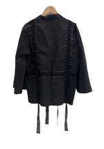 サスクワッチファブリックス Sasquatchfabrix. 20SS ORIENTAL CARDIGAN ガウンシャツ カーディガン 黒 20SS-SY9-001 半袖シャツ ブラック Sサイズ 101MT-4795