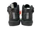 ナイキ NIKE 21年製 × OFF-WHITE オフホワイト AIR FORCE 1 MID SP エア フォース ミッド AF1 シューズ 黒 DO6290-001 メンズ靴 スニーカー ブラック 28.5cm 104S-728