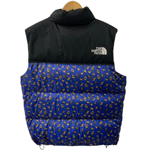 ノースフェイス THE NORTH FACE NUPTSE DOWN VEST ヌプシ ダウン ベスト ベスト ブルー Lサイズ 201MT-4840