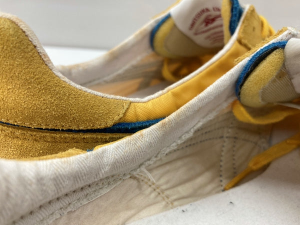 オニツカタイガー ONITSUKA TIGER TIGER CORSAIR VIN タイガー コルセア ヴィンテージ ローカット ランニング シューズ 黄 TH321N メンズ靴 スニーカー イエロー 27.5cm 104S-649