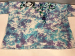 バンド band Vintage 90's FRUIT OF THE LOOM The Moody Blues Tie Dye Floral LIQUID BLUE ムーディーブルース タイダイ XL Tシャツ マルチカラー LLサイズ 101MT-3493