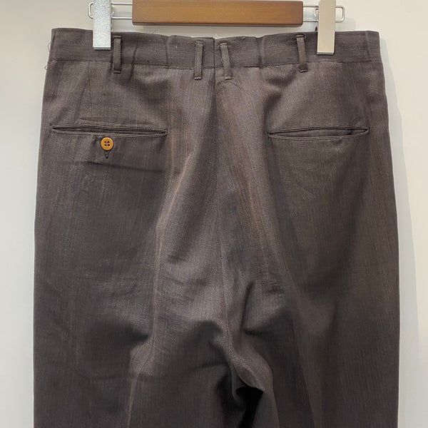 【曜日割引対象外】 ブルックスブラザーズ Brooks Brothers 60's 5ポケット スラックス タロン スラックス ブラウン 201MB-806 VB