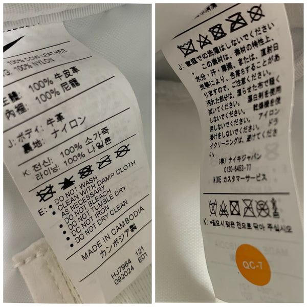 シュプリーム SUPREME × NIKE 25SS Leather Shoulder Bag バッグ メンズバッグ ショルダーバッグ・メッセンジャーバッグ ホワイト 201goods-779