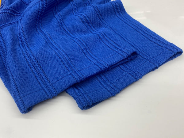 シュプリーム SUPREME 21SS Mesh Stripe Football Jersey メッシュ ストライプ フットサル ジャージ 青 Tシャツ ロゴ ブルー Mサイズ 104MT-1706