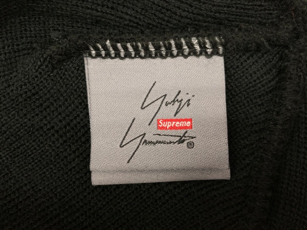 シュプリーム SUPREME 20AW × Yohji Yamamoto ヨウジヤマモト New Era Beanie ニューエラ ビーニー ニット帽 帽子 黒 帽子 メンズ帽子 ニット帽 ロゴ ブラック 104H-67